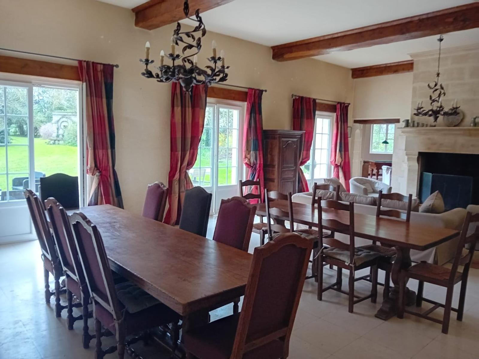 Magnifique Chateau Renove Proche Bourg Grand Parc Belle Terrasse Billard, Ping Pong, Proche Bayeux Et Plages Du Debarquement Tilly-sur-Seulles Bagian luar foto